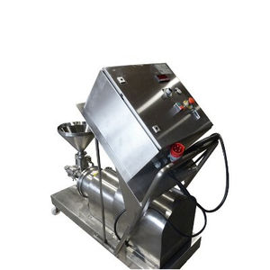 turbine mixer / in-line / solid/liquid / for liquids