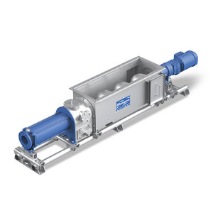 water pump / with electric motor / progressive cavity / close-coupled
