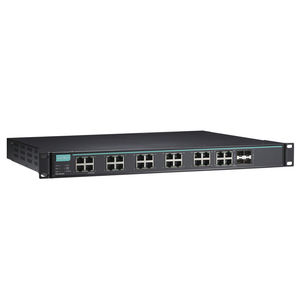 managed network switch / 24 ports / rack-mount / SFP