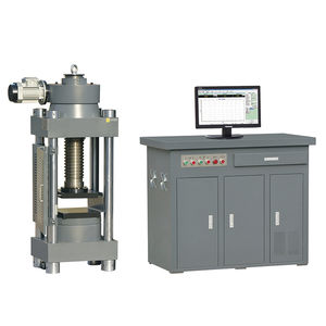 compression testing machine / for cement / concrete / for plastics