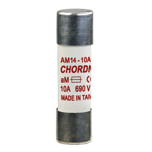 cylindrical fuse / time delay / Class aM