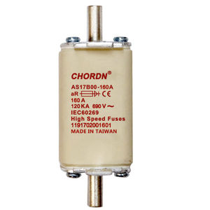 NH fuse / Class aR / silver / for semiconductors
