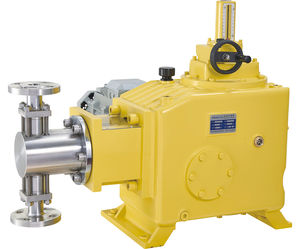 chemical pump / with electric motor / plunger / chemical