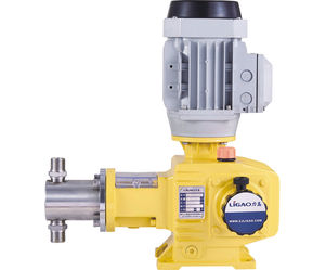 chemical pump / with electric motor / plunger / industrial