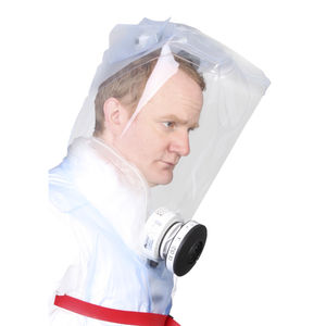 PVC hood / high-visibility / waterproof / breathable