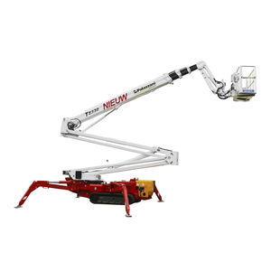 crawler spider lift / indoor/outdoor / articulated / telescopic