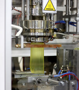 thermoplastic extrusion-blowing / technical parts / large series / for industrial applications