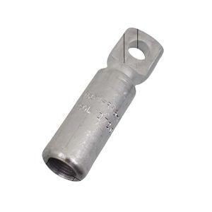 rectangular solderless terminal / tubular / non-insulated / aluminum