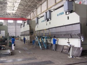 electro-hydraulic press brake / CNC