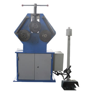 hydraulic bending machine / profile / horizontal / 3 drive rollers