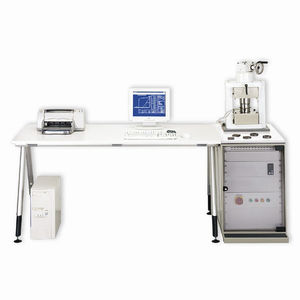 magnetic field tester / AC / for hard magnetic materials / computer-controlled