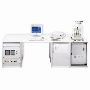 magnetic field tester / for hard magnetic materials / computer-controlled