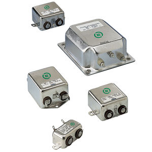 band-pass electronic filter / passive / screw-in / for power supplies