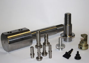 aluminum turning machining / steel / stainless steel / automotive