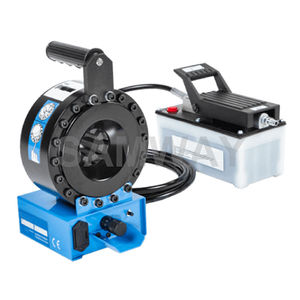 hydraulic hose crimping machine / automatic / pneumatic / portable