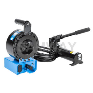 hydraulic hose crimping machine / manual / hydraulic / portable