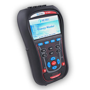 electrical network analyzer / power quality / portable / with data logger