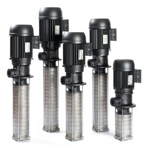 water pump / with electric motor / semi-submersible / centrifugal