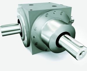 bevel gear reducer / orthogonal / transmission