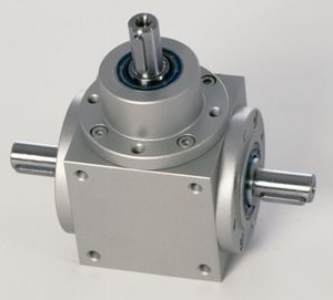 bevel gear reducer / orthogonal / high-speed / transmission