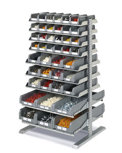 workshop shelving / light-duty / for tools / single-sided