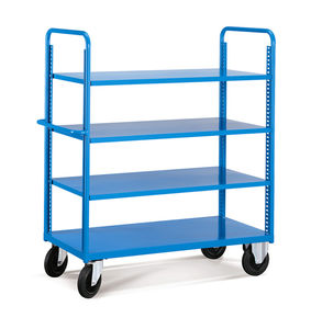 shelf cart / container / with swivel casters