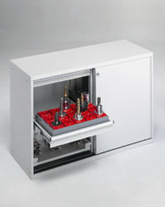 storage cabinet / shelf / sliding door / floor-standing