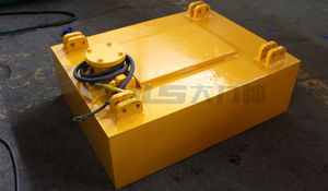 electromagnetic separator / particle / metal / rectangular