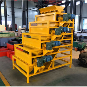 magnetic roller separator / belt / particle / dry