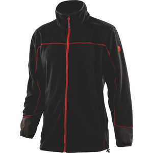 work jacket / cold weather / polyester / zippered
