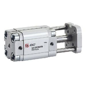 compact cylinder / non-rotating / pneumatic / magnetic piston