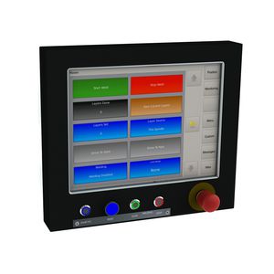 multitouch screen control panel