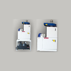 wet and dry dust extractor / electric / for machine tools / stationary