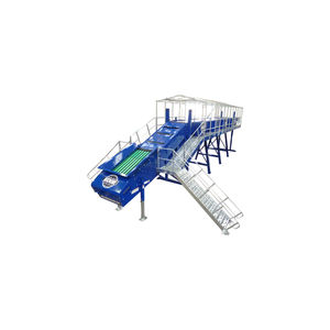 mobile screening unit / for pellets / for waste / construction