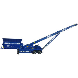 belt conveyor / construction / for bulk materials / food