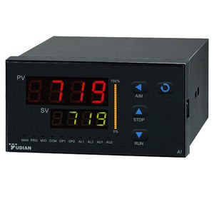 analog temperature controller / dual-display / LED / single-loop