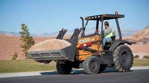 wheeled loader / rigid / for construction