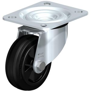 swivel caster / rod / heavy-duty / low-noise
