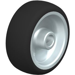 wheel with solid tire / thermoplastic / low-noise