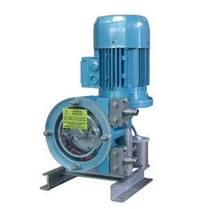 chemical pump / electric / peristaltic / for abrasive fluids