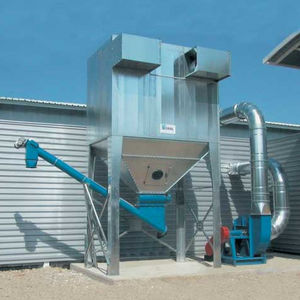 bag dust collector / mechanical shaker cleaning / modular / for wood dust
