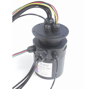 solid-shaft slip ring / for industrial applications / subsea / metal