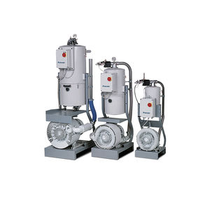 lubricated vacuum unit / for pneumatic conveying / compact