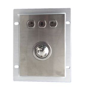 optical trackball / panel-mount / 25 mm / USB