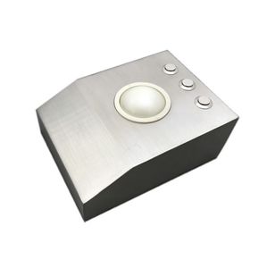 laser trackball / desktop / 50 mm / stainless steel