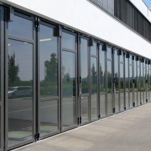 folding doors / aluminum / exterior / hangar