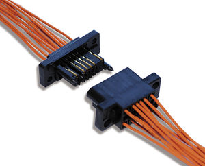 backplane connector / wire-to-board / rectangular / solderless
