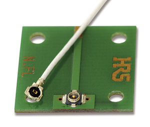 coaxial connector / SMT / PCB / circular