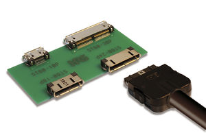 RF connector / SMT / wire-to-board / parallel