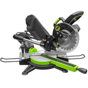 miter saw / wood / sliding / electric